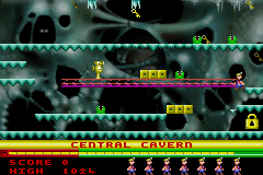 Manic Miner screenshot 5 for GameBoy Advance